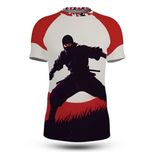 Ninja at Sunset – Stealth Meets Style